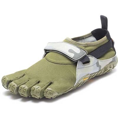 Vibram Homme Five Fingers Evo Trail Chaussures Vert Foncé/Camo - Chaussures de Trail - Publicité Vibram Homme Five Fingers Evo Trail Chaussures Vert Foncé/Camo - Chaussures de Trail - Publicité