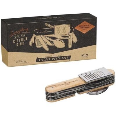 Gentlemen's Hardware - Kompakt Kjøkkenmultiverktøy - Beige - Kjøkkenmultiverktøy Gentlemen's Hardware - Kompakt Kjøkkenmultiverktøy - Beige - Kjøkkenmultiverktøy