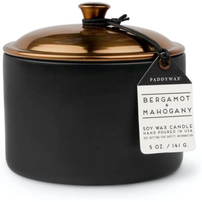 Świeca Paddywax Hygge Bergamot i Mahoń - Świeca zapachowa Świeca Paddywax Hygge Bergamot i Mahoń - Świeca zapachowa