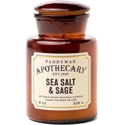 Paddywax Apothecary Havsalt & Salvie Duftlys - Duftlys Paddywax Apothecary Havsalt & Salvie Duftlys - Duftlys