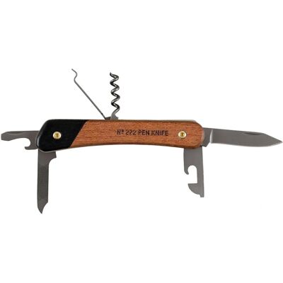 Gentlemen's Hardware Multitool - Rustfritt stål, Tre, Kompakt Gentlemen's Hardware Multitool - Rustfritt stål, Tre, Kompakt