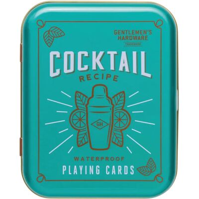 Gentlemen's Hardware Cocktail Playing Cards - Waterproof, 52 Decks Gentlemen's Hardware Cocktail Playing Cards - Waterproof, 52 Decks