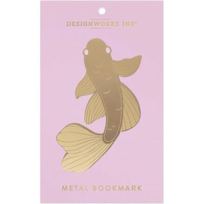 Designworks Ink Metalowy zakładka do książki - Koi ryba Designworks Ink Metalowy zakładka do książki - Koi ryba