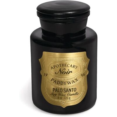 Bougie parfumée Paddywax Apothecary Noir Palo Santo - Parfum d’intérieur - Publicité Bougie parfumée Paddywax Apothecary Noir Palo Santo - Parfum d’intérieur - Publicité