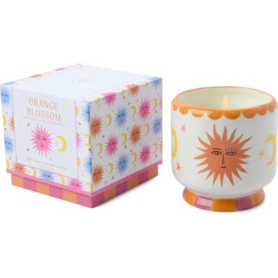 Paddywax Paddywax A Dopa Sun - Candela in ceramica con fiore d'arancio Paddywax Paddywax A Dopa Sun - Candela in ceramica con fiore d'arancio