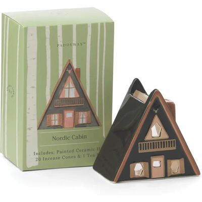 Case din ceramică Paddywax Nordic Cabin - parfum pentru casă Case din ceramică Paddywax Nordic Cabin - parfum pentru casă