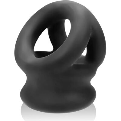 Oxballs Tri-Squeeze Cocksling & Ballstretcher - Black Ice Oxballs Tri-Squeeze Cocksling & Ballstretcher - Black Ice