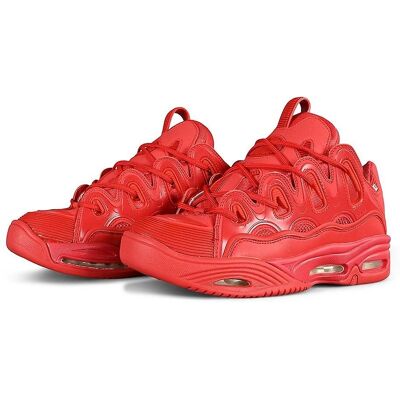 Osiris D3 2001 Red Skate Shoes - Skate Shoes Osiris D3 2001 Red Skate Shoes - Skate Shoes