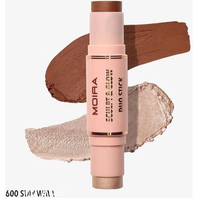 Moira Sculpt & Glow Duo Stick - Gezicht & Lichaam Make-up Tool Moira Sculpt & Glow Duo Stick - Gezicht & Lichaam Make-up Tool