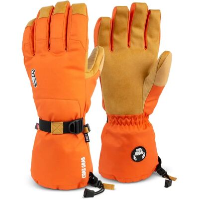 Crab Grab Cinch Handschoen Oranje S - Waterdicht Warm Duurzaam Crab Grab Cinch Handschoen Oranje S - Waterdicht Warm Duurzaam