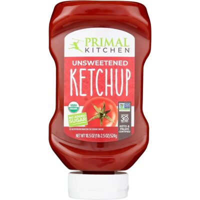 Primal Kitchen Organic Squeeze Ketchup - Unsweetened Primal Kitchen Organic Squeeze Ketchup - Unsweetened