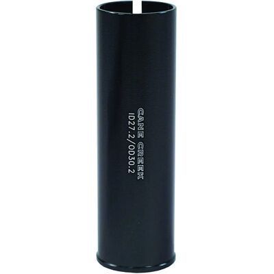 Adaptateur de tige de selle noir Cane Creek - Réduit diamètre du tube - Publicité Adaptateur de tige de selle noir Cane Creek - Réduit diamètre du tube - Publicité