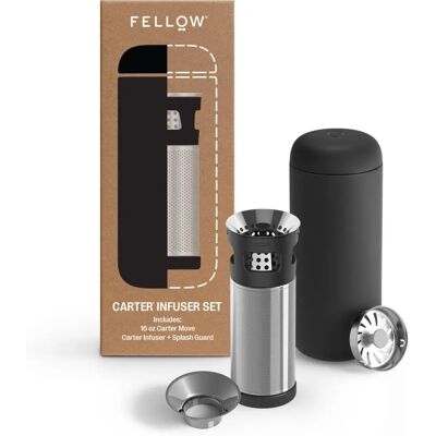 Fellow Carter Infuser Kit - Matt Schwarz - Thermobehälter mit Infuser Fellow Carter Infuser Kit - Matt Schwarz - Thermobehälter mit Infuser