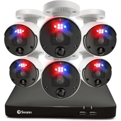 Swann SWNVK-889906-EU 4K Ultra HD Wired Video Surveillance Kit Swann SWNVK-889906-EU 4K Ultra HD Wired Video Surveillance Kit