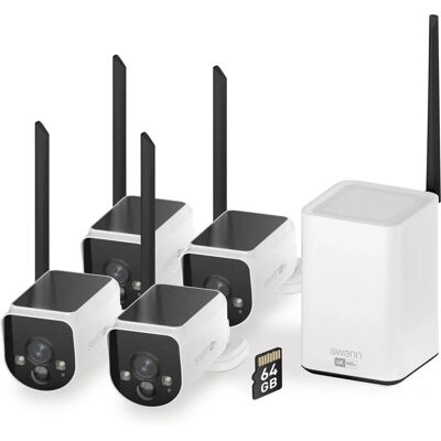 Swann - SWNVK-MR4KSD4 - 8 channels - Wireless - Video surveillance kit Swann - SWNVK-MR4KSD4 - 8 channels - Wireless - Video surveillance kit