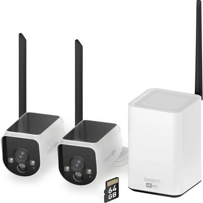 Swann MaxRanger4K Solar 2 Camera Security System - Surveillance Kit Swann MaxRanger4K Solar 2 Camera Security System - Surveillance Kit