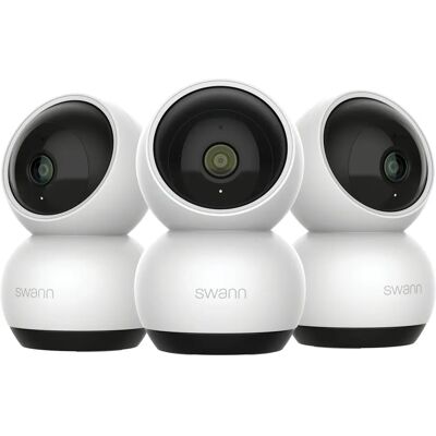 Swann SWIFI-SE2KPT-EU Turva-kamera - 2K Pan & Tilt IP Sisätila Swann SWIFI-SE2KPT-EU Turva-kamera - 2K Pan & Tilt IP Sisätila