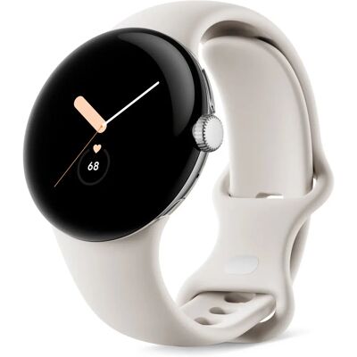 Google Pixel Uhr - 4G Poliertes Silbergehäuse Chalc Aktives Band Google Pixel Uhr - 4G Poliertes Silbergehäuse Chalc Aktives Band
