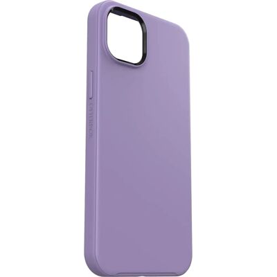 Coque violette Otterbox pour iPhone 14 Plus - Résistante aux chutes et antimicrobienne - Publicité Coque violette Otterbox pour iPhone 14 Plus - Résistante aux chutes et antimicrobienne - Publicité