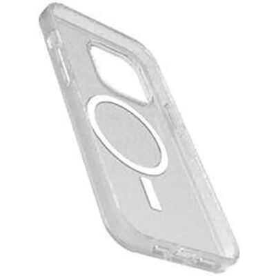 Coque transparente OtterBox Symmetry Clear MagSafe pour iPhone 14 Pro Max - Publicité Coque transparente OtterBox Symmetry Clear MagSafe pour iPhone 14 Pro Max - Publicité