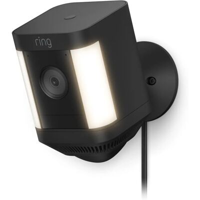 Ring Ring Plug-In Spotlight Cam Plus Black - Security Camera Ring Ring Plug-In Spotlight Cam Plus Black - Security Camera