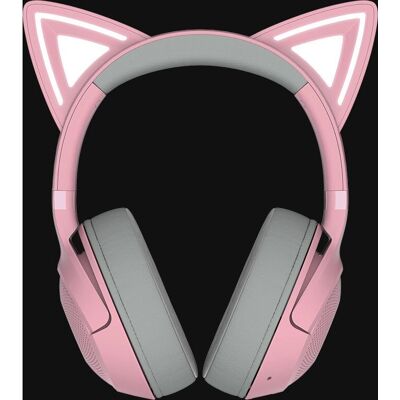 Razer - Kraken Kitty V2 - Quartz Pink - Headset Razer - Kraken Kitty V2 - Quartz Pink - Headset