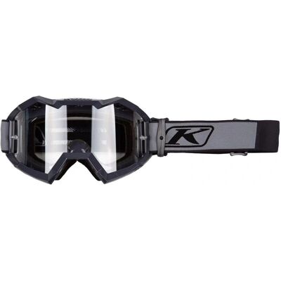 Occhiali da motocross Klim Viper 2023 - Nero Grigio - Taglia unica Occhiali da motocross Klim Viper 2023 - Nero Grigio - Taglia unica
