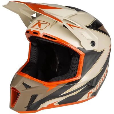 Casco F3 Carbon Lightning Peyote Klim - Sicurezza Fuoristrada Casco F3 Carbon Lightning Peyote Klim - Sicurezza Fuoristrada