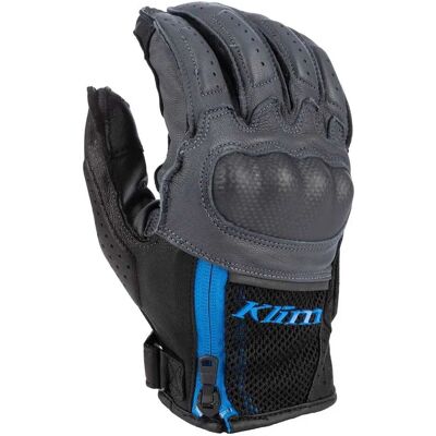 Guantes de Moto Klim Blue Lemonade - Cuero Ventilado de Verano Guantes de Moto Klim Blue Lemonade - Cuero Ventilado de Verano