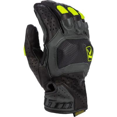 Gants de moto Klim Badlands Aero Pro Court 2024 - Noir Jaune - 2XL Gants de moto Klim Badlands Aero Pro Court 2024 - Noir Jaune - 2XL