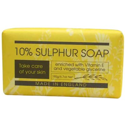 The English Soap Company - Sulphur8 - 10% - 200g - Soap The English Soap Company - Sulphur8 - 10% - 200g - Soap