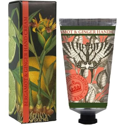 The English Soap Company - Kew Bergamot Ginger - 75ml - Hand Cream - Publicité The English Soap Company - Kew Bergamot Ginger - 75ml - Hand Cream - Publicité