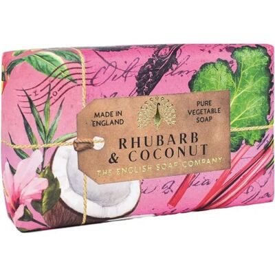 The English Soap Company - Rhubarb Coconut - Soap The English Soap Company - Rhubarb Coconut - Soap
