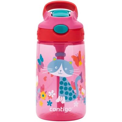 Contigo Cherry Gizmo Flip Dětská Láhev na Vodu - 420ml - Bez BPA - Protékající Contigo Cherry Gizmo Flip Dětská Láhev na Vodu - 420ml - Bez BPA - Protékající