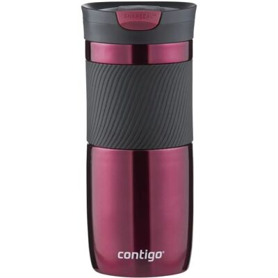 Contigo Byron Reisetasse - Vakuumisoliert - 470ml - Bordeaux - Reisetasse Contigo Byron Reisetasse - Vakuumisoliert - 470ml - Bordeaux - Reisetasse