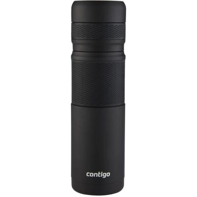 Contigo 740ml Termoflaske Svart - Vakuumisolert Drikkeflaske Contigo 740ml Termoflaske Svart - Vakuumisolert Drikkeflaske