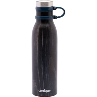 Contigo Blonde Wood 590ml Borraccia isolante in acciaio - Bottiglia d'acqua Contigo Blonde Wood 590ml Borraccia isolante in acciaio - Bottiglia d'acqua