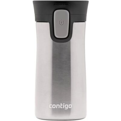 Contigo Pinnacle Mug en Acier Inoxydable - Mug de Voyage - Publicité Contigo Pinnacle Mug en Acier Inoxydable - Mug de Voyage - Publicité