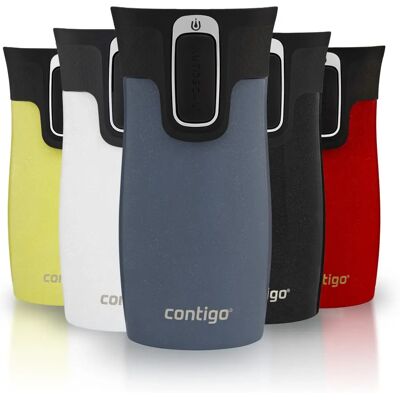 Contigo West Loop Mini 300ml Reisebeger - Lekkasikker, Vakuumisolert Contigo West Loop Mini 300ml Reisebeger - Lekkasikker, Vakuumisolert