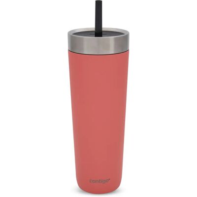 Contigo Coral No-Spill Tumbler - 720ml Stainless Steel Contigo Coral No-Spill Tumbler - 720ml Stainless Steel