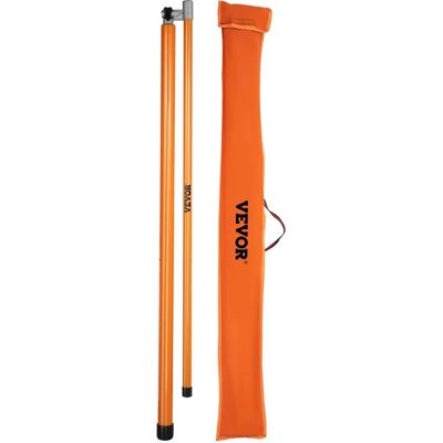 Vevor Varilla de medición de altura de carga - 20' de fibra de vidrio - Ajustable y no conductor Vevor Varilla de medición de altura de carga - 20' de fibra de vidrio - Ajustable y no conductor