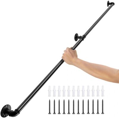 Pasamanos Industrial de Pared Vevor - 212 cm, 7 pies, 200 kg Capacidad Pasamanos Industrial de Pared Vevor - 212 cm, 7 pies, 200 kg Capacidad