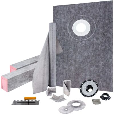 Vevor - Hochdruck EPS Duschwanne Set - Wasserdichtes Badzubehör Vevor - Hochdruck EPS Duschwanne Set - Wasserdichtes Badzubehör