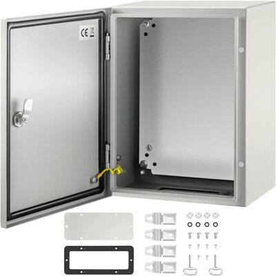 Vevor NEMA Acél Burkolat - Vízálló, IP66, 16x12x8" Vevor NEMA Acél Burkolat - Vízálló, IP66, 16x12x8"