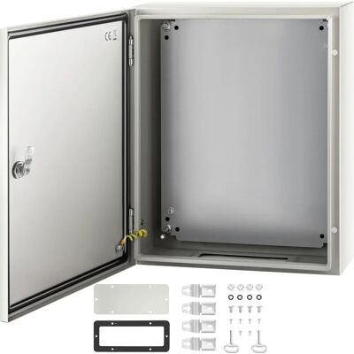 Boîte de connexion VEVOR - 50x40x15cm Acier au carbone IP66 - Publicité Boîte de connexion VEVOR - 50x40x15cm Acier au carbone IP66 - Publicité