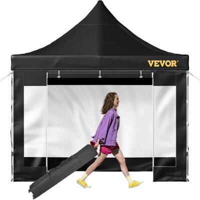 Carp de 10 x 10 pieds Vevor - Noir - Publicité Carp de 10 x 10 pieds Vevor - Noir - Publicité