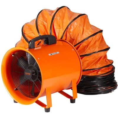 VEVOR - Portable Utility Blower - 8in - 195W - Blower VEVOR - Portable Utility Blower - 8in - 195W - Blower
