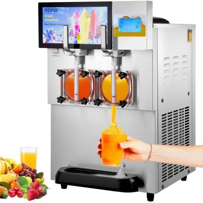 Vevor Máquina de Granizado - 2 x 8L - Máquina Comercial de Granizado Vevor Máquina de Granizado - 2 x 8L - Máquina Comercial de Granizado
