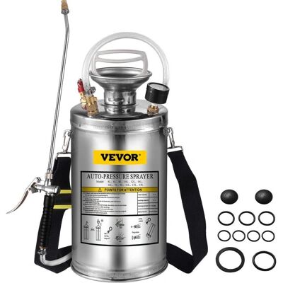 VEBOR Sprayur en Acier Inoxydable 6L - Jardin - Publicité VEBOR Sprayur en Acier Inoxydable 6L - Jardin - Publicité