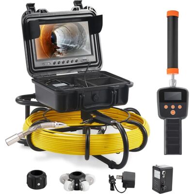 Vevor Kanalkamera Rohrinspektionskamera - 512Hz Sonde - 9 Zoll - 720p - 50m Vevor Kanalkamera Rohrinspektionskamera - 512Hz Sonde - 9 Zoll - 720p - 50m